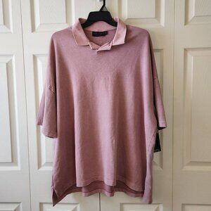 No Boundaries Men's Oversized Fit Polo Shirt XL (46-48)